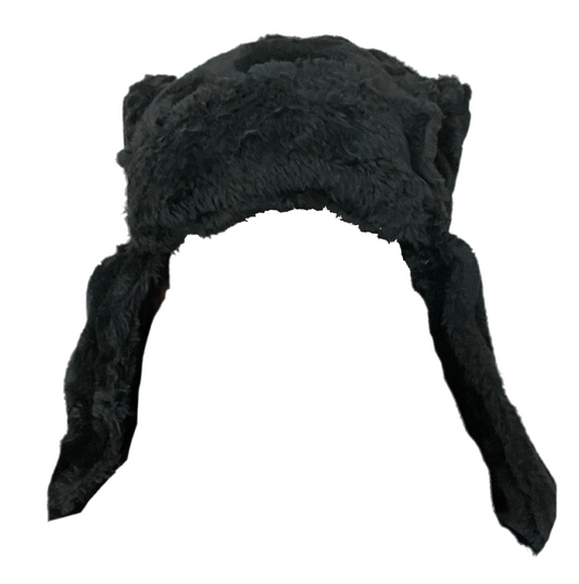 AW0L Black trapper hat